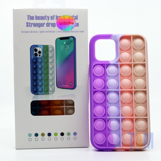 CASE SILICON POP-IT FOR APPLE IPHONE 12/12 PRO